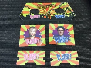 Global VR Frightfearland control panel decal artwork new old stock - Picture 1 of 4