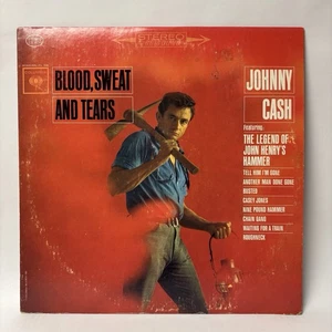 Johnny Cash - Blood, Sweat & Tears - 1970 Reissue LP - VG - Columbia CS 8730 - Picture 1 of 4