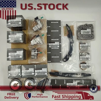 OEM Timing Chain Kit for 08-18 Nissan 370Z Infiniti Q50 G37 VQ37VHR 3.7L Foto 1 de 4