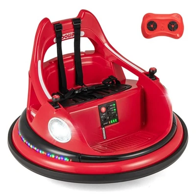 12V Kids Electric Ride On Bumper Car Battery Powered Bumper Car w/Remote Control - Image 1 of 4