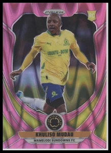 2025 Panini Prizm FIFA Club World Cup #129 Khuliso Mudau Pink Seismic #/299 - Bild 1 von 2
