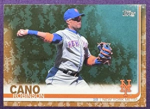 Actualización Topps 2019 Memorial Day camuflaje/25 Robinson Cano #US107 - Mets de Nueva York - Imagen 1 de 3