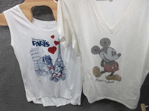 Disneyland Paris & Disney Store Gr. XL Tank T-Shirt Konvolut - Mickey Mouse Strass - Bild 1 von 18