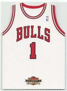 Derrick Rose 2010-11 Panini Threads Team Threads HOME Die Cut #6 Chicago Bulls - Picture 1 of 2