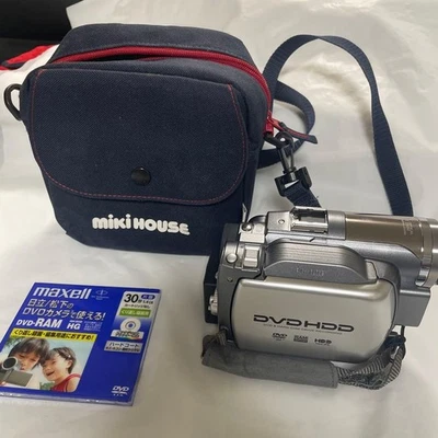 Hitachi Wooo DZ-HS503 Video Camera Camcorder Used Tested Working - Image 1 of 4