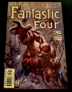 Fantastic Four #56 (485) (Marvel Comics August 2002) Newsstand Unread Com19 - Picture 1 of 2