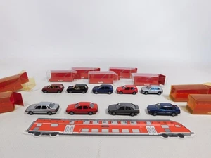9x Herpa H0 1:87 Modello Autovettura VW / Volkswagen: Golf + Passat Gl Mint + - Foto 1 di 5