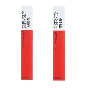 Pack of 2 Maybelline SuperStay Matte Ink Liquid Lipstick, Individualist 320 - Picture 1 of 6