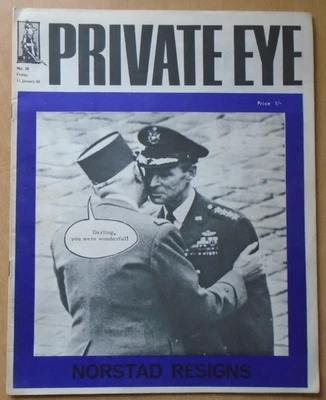 Private Eye Issue 28 - 11th January 1963. Complete, some minor faults / marks. - Image 1 of 2