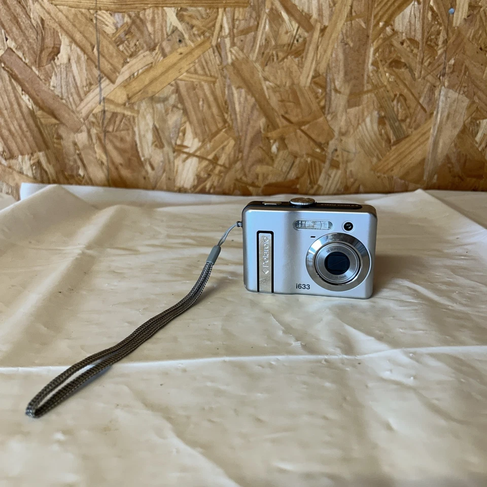 POLAROID i633 6.0 MP Silver DIGITAL CAMERA COMPACT 7k - Image 1 of 4