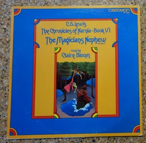 C.S. LEWIS - Chronicles of Narnia - Book VI Magician's Nephew LP Vinyl Audiobook - Picture 1 of 16
