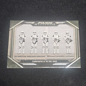 2024 TOPPS STAR WARS MASTERWORK STORMTOOPERS OF THE FIRST ORDER BASE ES1 5 - Picture 1 of 2