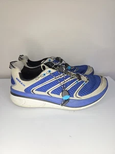 Hoka One One Rapa Nui 2 Trail Shoes Mens 9 Blue White Black Running Sneakers - Bild 1 von 9