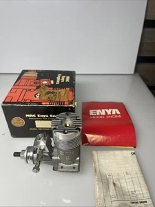 ENYA 45 II Glo Engine with muffler Model Airplane 6002 Japan - Picture 1 of 6