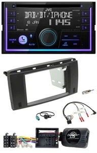 JVC Lenkrad USB 2DIN DAB Bluetooth CD Autoradio für Mercedes R-Klasse 2006-2012 - Bild 1 von 11