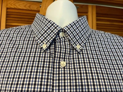 NAUTICA MEN'S SZ 2XL (18-18.5/34-35 LONG SLEEVE DRESS SHIRT - NO WEAR - Image 1 of 4