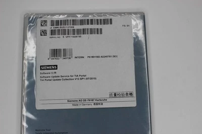 SIEMENS EWK-SUS1137006 SOFTWARE TIA PORTAL UPDATE COLLECTION V13 SP1 (07/2015) - Bild 1 von 3
