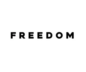 Pegatina de vinilo Freedom Charlie Kirk | 7" por 2" | Vinilo negro | Corte DIE - Imagen 1 de 3
