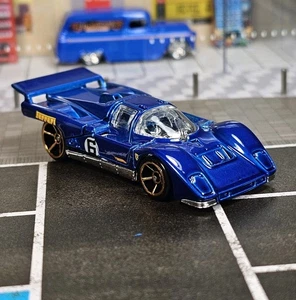 2006 Hot Wheels #005 First Editions 5/38 FERRARI 512 M Blue w/Gold 5 Spoke New - Picture 1 of 9