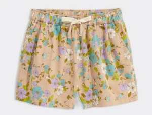 Vineyard Vines Girls Stretch Pull-On Twill Shorts, Sz X-Lg, Floral Print, NWT - Picture 1 of 4