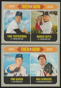 2019 TOPPS HERITAGE BASEBALL THEN AND NOW - YOU PICK   - Picture 1 of 1