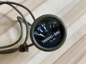 VINTAGE JEEP THERMO EAU GAUGE - Bild 1 von 5