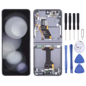 Original LCD Display Touch Screen Digitizer Frame For Samsung Galaxy Z Flip5 5G - Picture 1 of 6