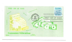 2005  Consumer Education coil Colonial FDC - Picture 1 of 1