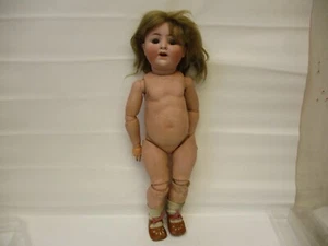 mes-92310	Alte Original Alt Beck&Gottschalk 1361 Porzellankopf Puppe L:ca.55cm, - Bild 1 von 8