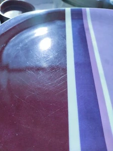 Block Langenthal Transition SIGNAL Dinnerplate PURPLE - Picture 1 of 3