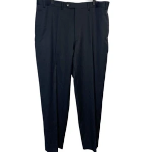 Calvin Klein Men’s Black Wool Dress Pants 36W 38L - Picture 1 of 6