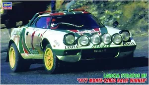 Hasegawa 1/24 LANCIA STRATOS 1977 MONTE-CARLO RALLY WINNER Kit Modello CR32 GIAPPONESE - Foto 1 di 3