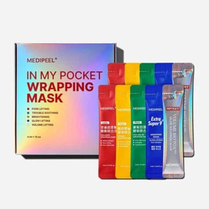 MEDI-PEEL In My Pocket Wrapping Mask 4ml x 10ea, Korean Cosmetics, Kbeauty - Picture 1 of 3