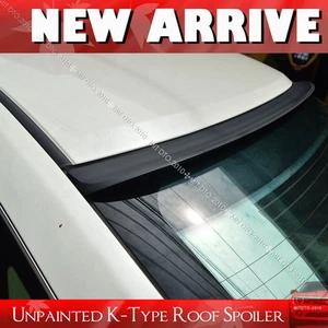 06-09 Fit For VW Passat B6 Mk6 K-Style Window Rear Roof Lip Spoiler Unpainted - Picture 1 of 1