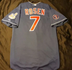 Authentic Majestic 54 3XL, CLEVELAND INDIANS AL ROSEN ON FIELD COOL BASE Jersey - Picture 1 of 6