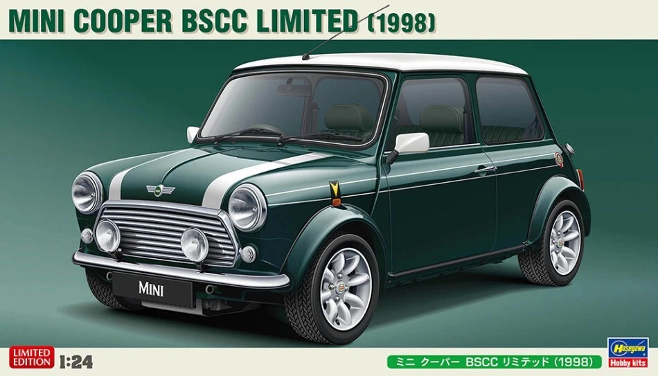 Modellino auto model kit di montaggio Hasegawa MINI COOPER BSCC 1:24 - Immagine 1 di 1