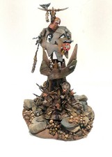 NEW! WARHAMMER FANTASY ORCS GOBLINS SCENERY WAZZ TOTEM ARCANE TERRAIN PAINTED