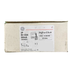 GE Powercontrol DOC2125/300 Fehlerstromschutzschalter - Bild 1 von 1