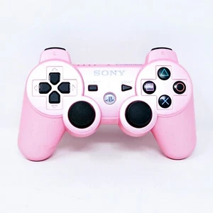 Genuine Authentic Sony Playstation 3 PS3 controller DualShock Sixaxis OEM PINK - Picture 1 of 9