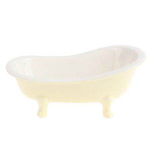 1:12 Dollhouse Porcelain Bath Tub Miniature Bathroom Furniture Accessory(
