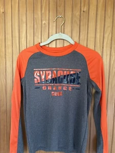 Klassisches Syracuse University orangefarbenes Langarmshirt kleine Jugendgröße 8-10 Super - Bild 1 von 6