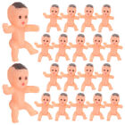  20 Pcs Angel Doll Plastic Baby Toys for Infants Mini Dolls Babies Shower Game