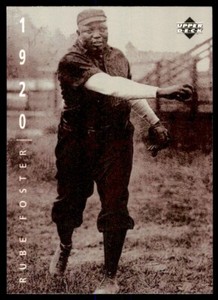 1994 UPPER DECK "THE AMERICAN EPIC" - #31 RUBE FOSTER - NEGRO LEAGUES