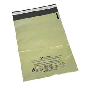 Cream 14 x 20" 350 x 500mm Mailing Postage Postal Mail Bags Choose Qty - Picture 1 of 2