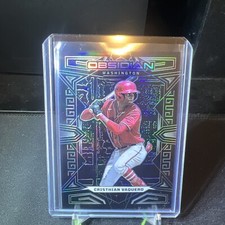 2023 Chronicles Obsidian Cristhian Vaquero #17 Washington Nationals