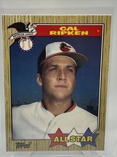 1987 Topps TIFFANY Baseball Card Cal Ripken, Jr. #609 Mint FREE SHIPPING