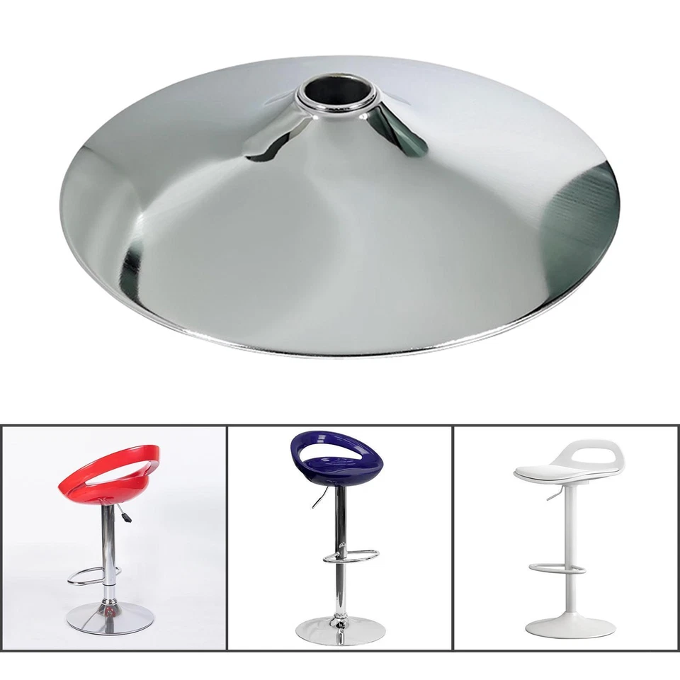 Replacement Pub Bar Stool Base Mount Plate Metal Iron Sturdy Replace Parts - Image 1 of 1