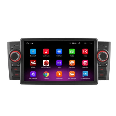 Android 7" para Fiat Linea Grande Punto 2007-2012 navegación GPS juego multimedia Foto 1 de 4