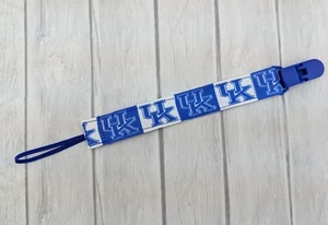 UK Pacifier Clip Holder Baby Shower Gift College Stocking Stuffer Basketball - Picture 1 of 3