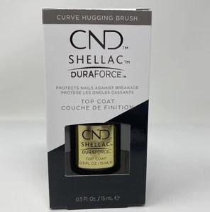 CND Shellac UV/LED Gel Polish Duraforce Top Coat 0.5oz / 15ml - Picture 1 of 1